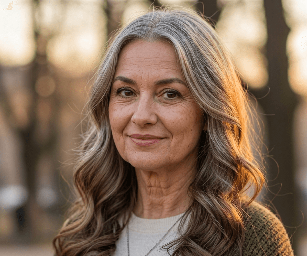 Portrait after custom age transformation