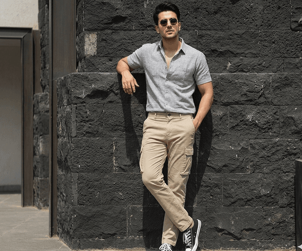 Fashion photo after AI full outfit replacement—complete new look