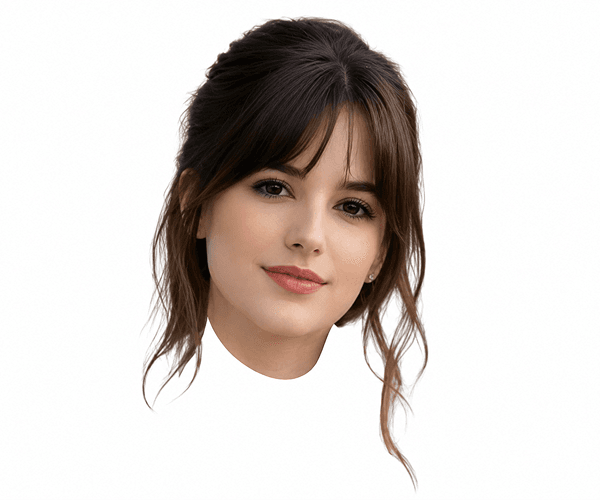 Face-only cutout after AI extraction for ID use
