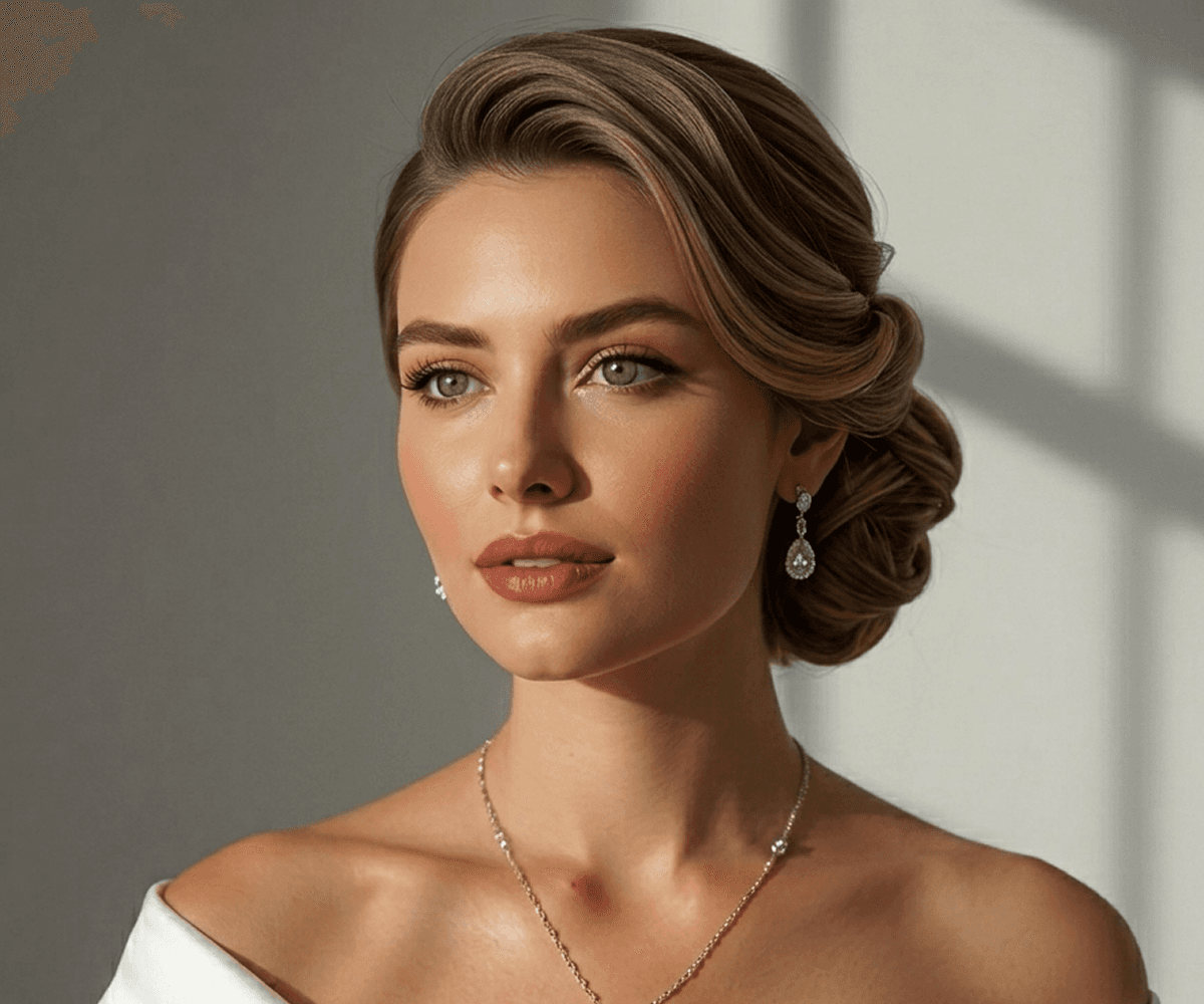 AIヘアスタイルスタイリング後のポートレート