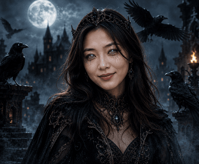 Photo after AI Halloween generator custom prompt edit