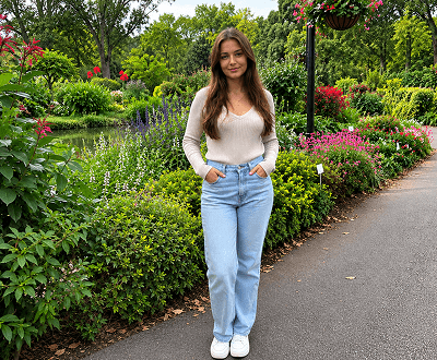 Same photo after AI removes object with natural background fill