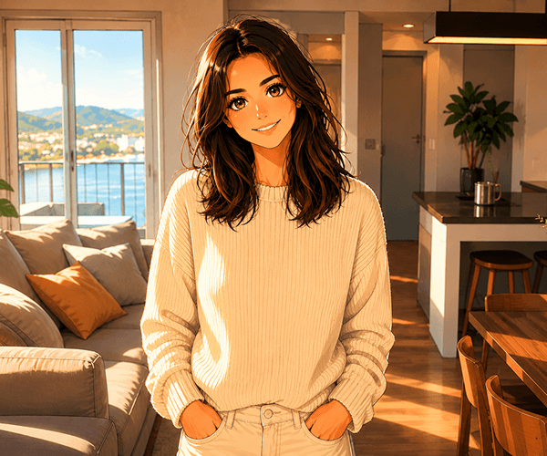 Anime art result from image to image AI converter
