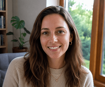 Portrait photo after AI Image Upscaler enhancement with improved facial detail