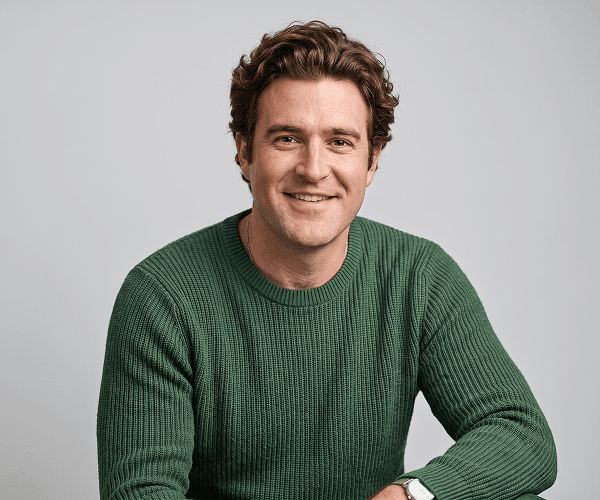 Social-ready clean-shaven portrait after beardless filter