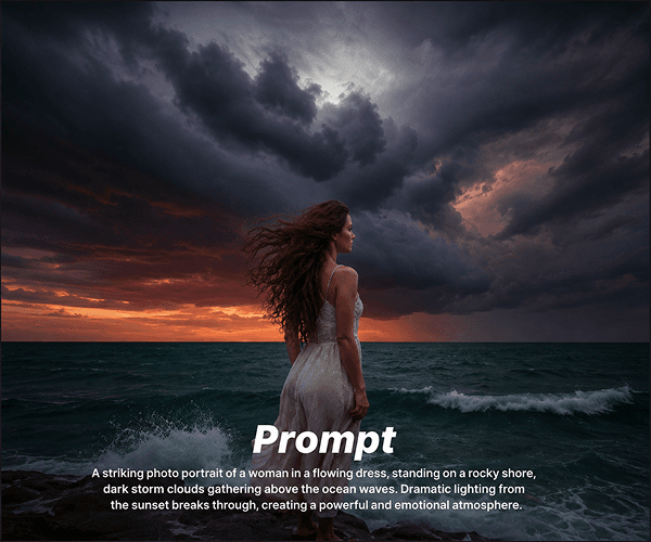 Generated prompt ready to copy and use